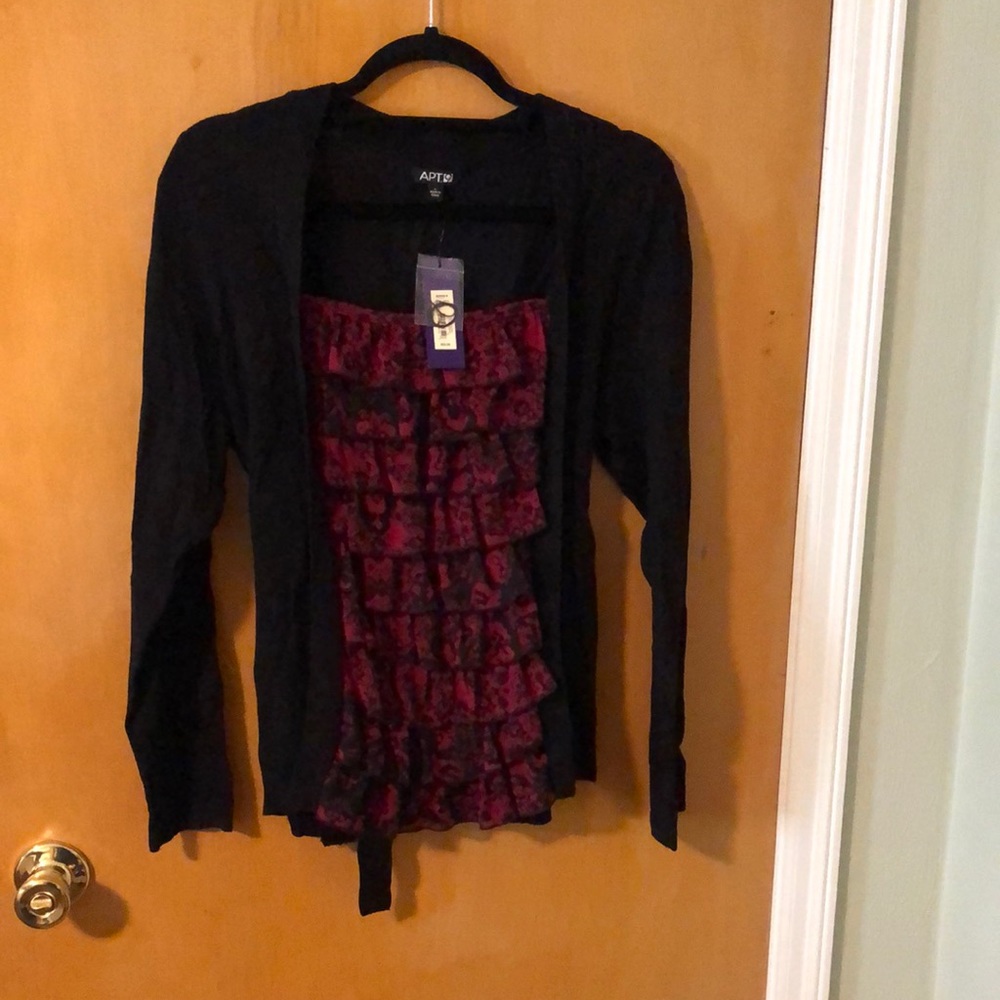 Apt. 9 Layered Knit Top